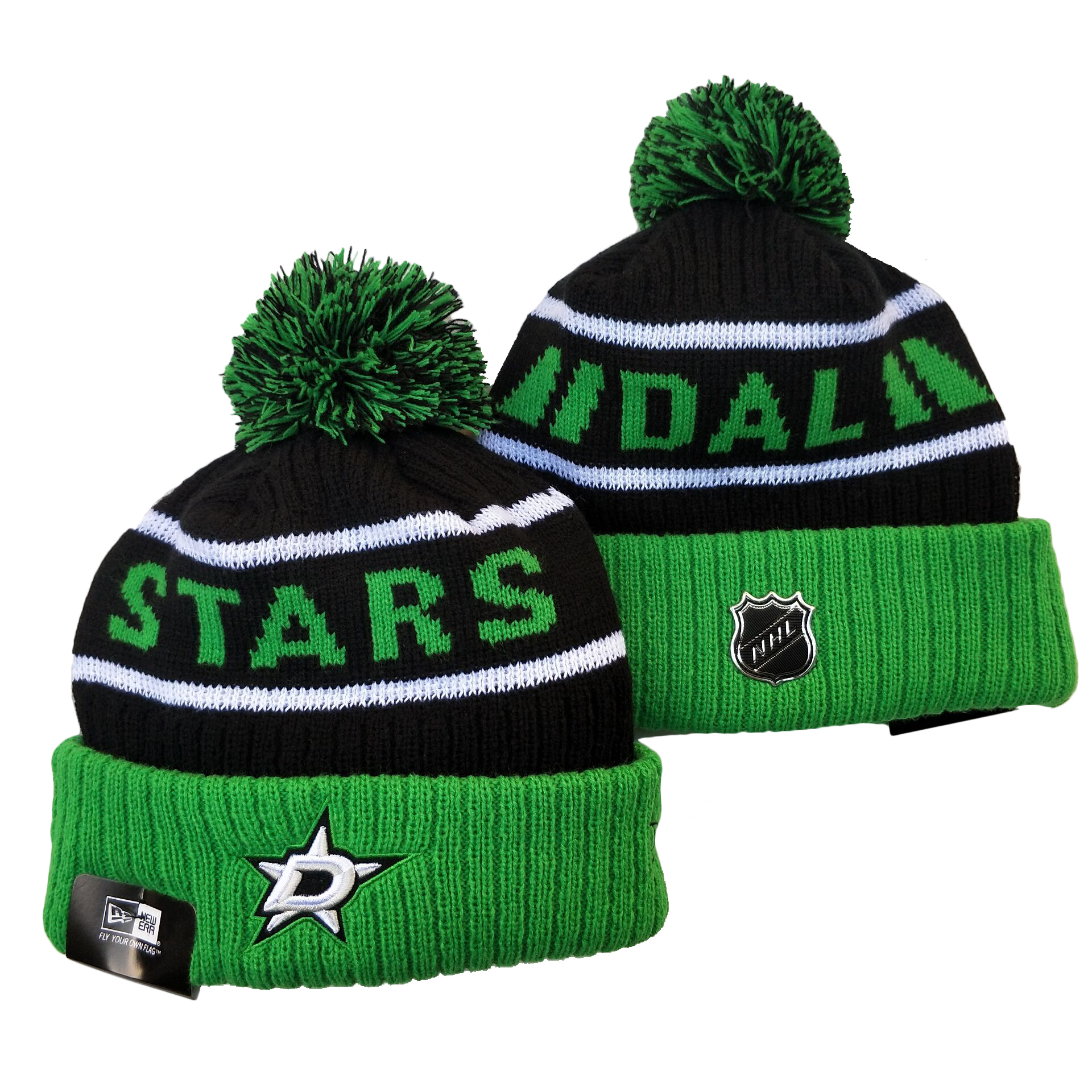Dallas Stars Knit Hats 002